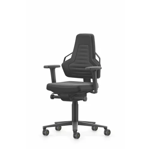 ESD munka forgószék, Supertec, kerekekkel, alacsony ESD