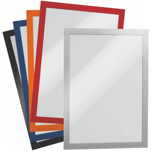 Durable DURAFRAME átlátszó tasak 2 darabos készlet ORANGE