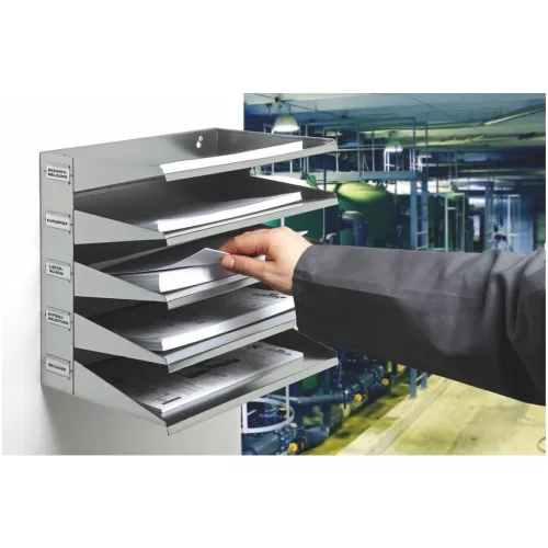 Durable Fém dokumentumtartó polc 5