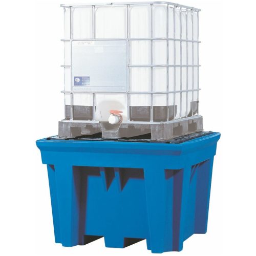 Asecos Gyűjtőedény 1000 l IBC tartályhoz tárolófelülettel, PE 1X1000