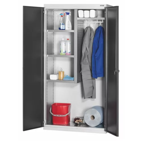 Garant GridLine Tisztítószer szekrény 40G szélesség lemez szárnyas ajtókkal 2000-1