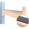 PVC betét tartókarhoz 400 mm