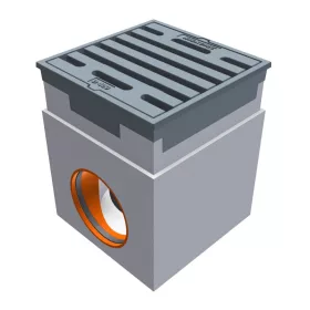   Víznyelőakna (udvari összefolyó), 300x300mm öntöttvasráccsal D-400