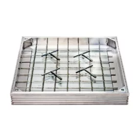 Burkolható aknafedlap 300x300. B-125