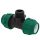 KPE T-idom 50x11/4"x50HK (710) 1/15db Műanyag Arangül PN16