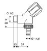 Ötrétegű PRESS Könyök 16x1/2"Km Sesta153 10/250db