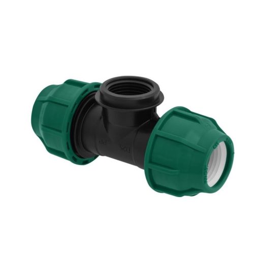 KPE T-idom 32x3/4"x32HB (710031) 10/50 Műanyag CP PN16 CL21216031:90