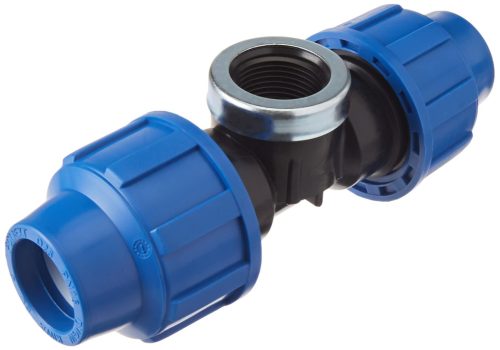 KPE T-idom menetes, külső menetes 50x6/4"50HK (711050) 1/18 Műanyag CP PN16