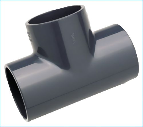 PVC T-idom 20x20x20 (103020) 10/30 Nyomó CP PN16 CL50216020