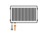 Delta Prémium radiátor 300*800 (11 PK) 357W
