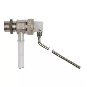 Jakabszelep réz 3/8" (512/1) °90 1/100db FARG 5bar