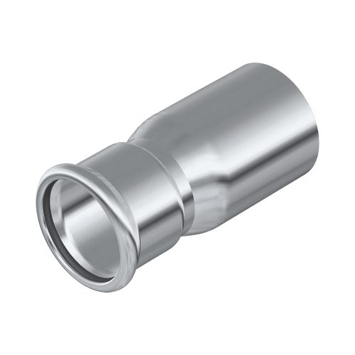 INOX acélp. KB szűkítő 88,9/28 rozsdamentes, ivóvízre