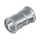 INOX acélpressz karmantyú 108x108 rozsdamentes, ivóvízre