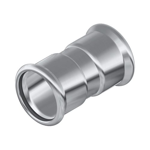 INOX acélpressz karmantyú 108x108 rozsdamentes, ivóvízre