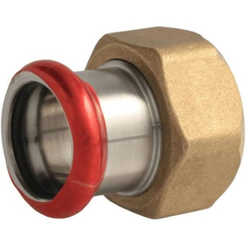 INOX acélpressz félhollandi 28x5/4" rozsdamentes, ivóvízre