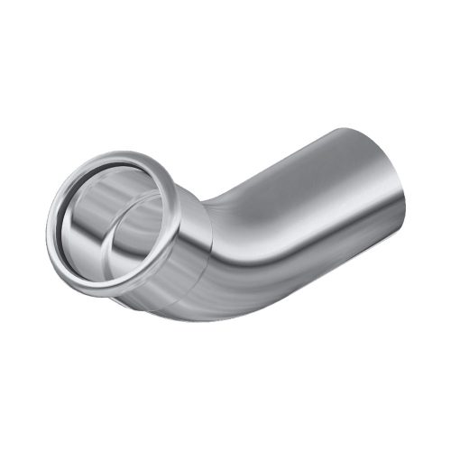 INOX acélp. 45° könyök 139,7x139,7KB rozsdamentes, ivóvízre