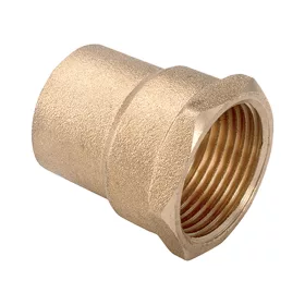 Réz 12-1/2" belsőmenetes csatl. 10/1000