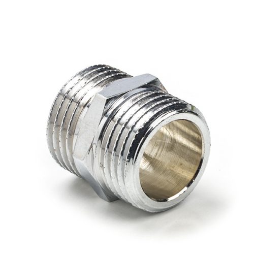 Közcsavar 3/8" réz 10/800