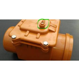 Visszacsapó szelep elzáró kar KGSZ 110