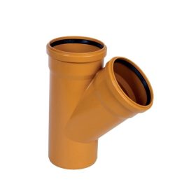 PVC KG Ág KGEA-110/110*45° 20db/dob. M10/8