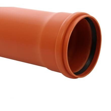 PVC KG Cső tokos KGEM 200 0,5fm 4db/köteg