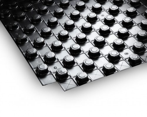 Rendszerlemez NIMMT 16-17-es csőh.fekete 20mm vastag szig. 150kPa 11,2 nm/dob