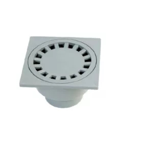   Zuhany folyóka rács 550mm fehér üveg PESTAN FRAMELESS (13701402)