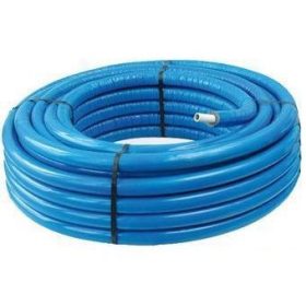   Ötr.PEXb/AL/PEXb cső SZIGETELT 6mm kék 16x2x0,2 SESTA 10bar max.95C°ig 50/700