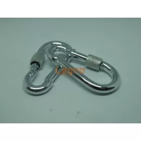 Tűzoltókarabíner csavaros 12X140