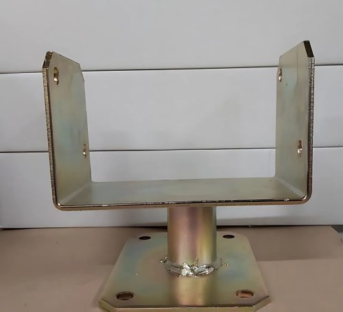 Fix talpas oszloptartó 150X120
