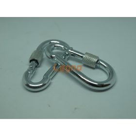 Tűzoltókarabíner csavaros 10X100