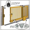 tolókapu görgő  100mm "U" profil (ET)