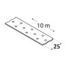 függesztőszalag 25 / 1,5 mm 10fm lyuk d=5 (ET)