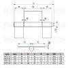 hegeszthető pánt  15 x 110 mm 3 tagos