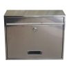 postaláda fekvő OPTIMA (36x31cm) INOX, névtartóval