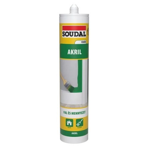 akril tömítő 280 ml fehér Soudal