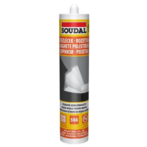 szerelő/stukkó ragasztó 50A 280 ml Soudal