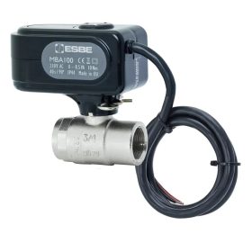   ESBE MBA121/20-45 motoros golyóscsap PN32 IP44 belső 3/4" 2járatú 2pont 40sec