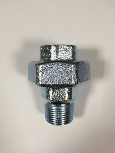 2 1/2" KB egyenes hollandi horganyzott