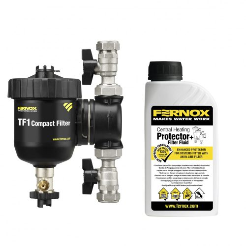 Fernox Compact TF1 Filter 22 mm mágneses iszapleválasztó szűrő