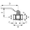 FERRO F-Power golyóscsap 5/4" BB