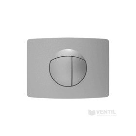 SANIT régi nagy matt króm nyomólap 16.018.93..0000