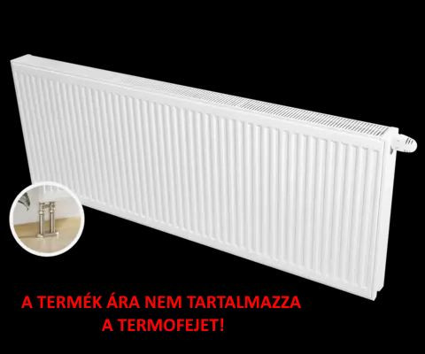Emtas lapradiátor szelepes 22/600-1800