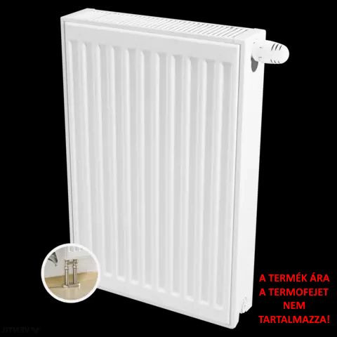 Emtas lapradiátor szelepes 22/900-800