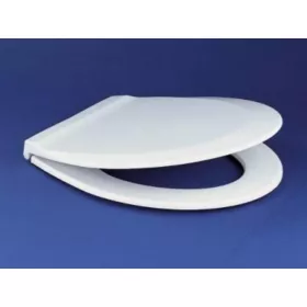   Sanit 6000 duroplast wc ülőke fehér rozsdamentes acél zsanérral masszív