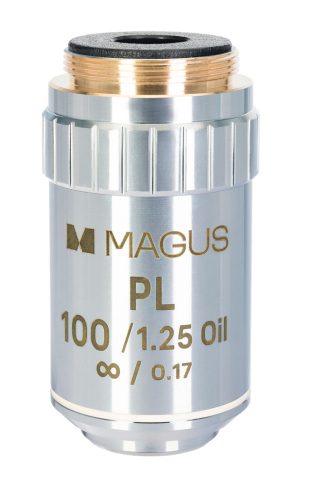 MAGUS SF100 OIL 100х/1,25 Plan Pol ∞/0,17 objektív