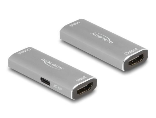 Delock HDMI Ismétlő 8K 60 Hz 20 m