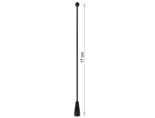 Delock TETRA BOS antenna 380 -410 MHz 0 dBi 0 dBi 17 cm-es, csavaros rögzítésű minden irányú antenna