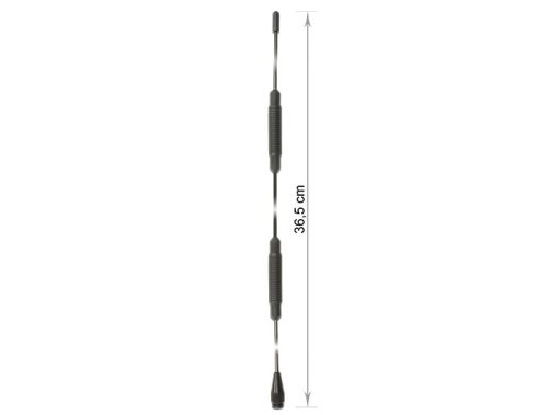 Delock TETRA antenna 450 - 470 MHz 5 dBi 36,6 cm-es csavaros, irányítatlan csavaros rögzítéssel