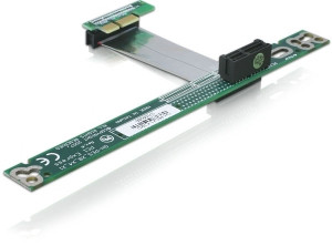 Delock PCI Express emelő kártya x1, 7 cm-es flexibilis kábellel